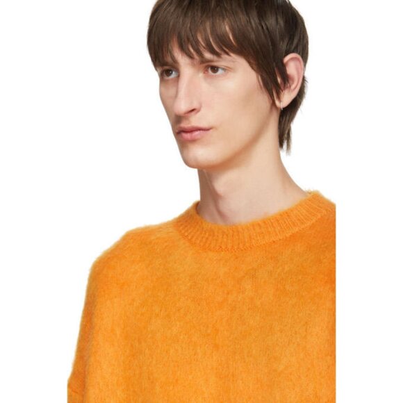 Off White Orange Mohair Sweater (Original $1195) - Picture 7 of 9